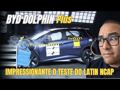 BYD DOLPHIN É SEGURO? Levou 5 estrelas no teste do Latin NCAP