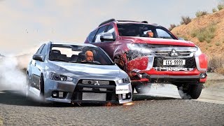 Dangerous Driving and Car Crashes #06 ⚡️ 😱 [BeamNG.Drive] - WOW cars and vehicles