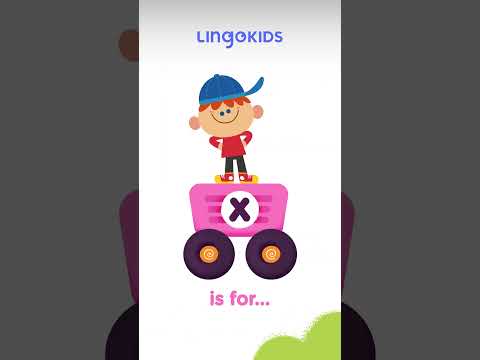 UVWX Words for Kids! 🛻🎶 Sing along with the ABC TRUCK with @Lingokids  #abcdsong #forkids