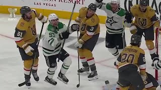Dallas Stars vs Vegas Golden Knights series highlights 2024 round 1