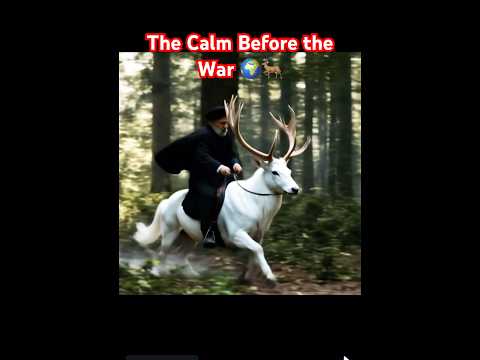 Power. Silence. Ride of Legends. 🦌🇮🇷 #IranVsIsrael #WW3 #AIReality #MiddleEast #ViralWarClip