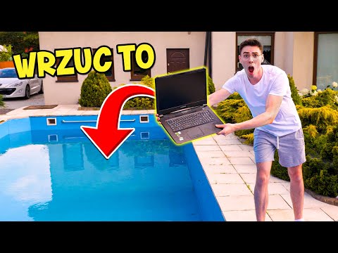 WRZUĆ DO BASENU to co TRZYMASZ W RĘKACH Challenge / Palion