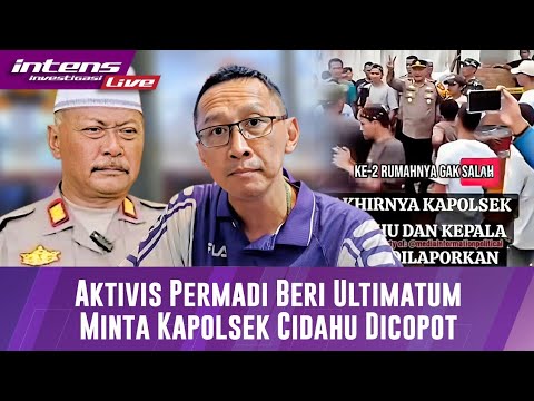 BREAKING NEWS! Permadi Beri Pesan Ultimatum ke Kapolsek Cidahu, Minta Dicopot Jabatannya