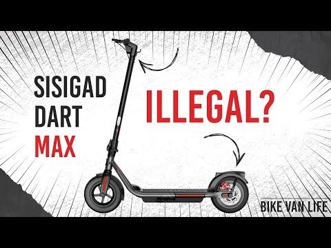 Sisigad Dart Max: Der E-Scooter mit Technik-Twist?