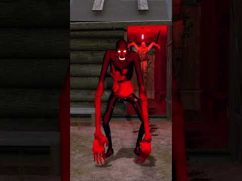 HANTU KAKI PANJANG Vs. SCP 096 MERAH #shorts