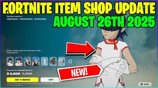 *NEW* GORILLAZ BUNDLE! Fortnite Item Shop [August 26th, 2025] (Fortnite Battle Royale)