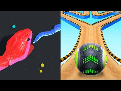 Going Ball Vs Snake Stack 3D - All Levels Gameplay Android✓ios✓ Ep2