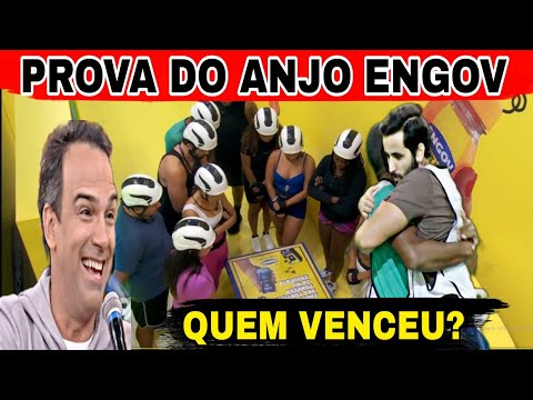 BBB 24🔥 PROVA DO ANJO ENGOV 23/03 QUEM VENCEU QUEM SÃO OS MONSTROS? JOGO VIROU