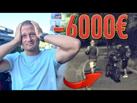 Ich wurde BESTOHLEN!! 🤯 (Diebe klauen 6.000€ vom Camper Van) - Vanlife