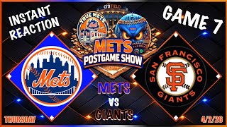 Mets PostGame Show | Mets vs Giants Game Recap | New York Mets | Mets Highlights | Mets Talk