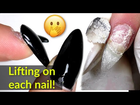 Gel Nails Fill with Lifting
