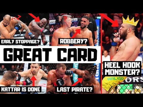 UFC Nashville Event Recap Lewis vs Teixeira Full Card Reaction & Breakdown