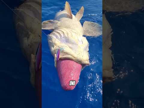 Fenomena mata dan lidah ikan #ikan #viralvideo