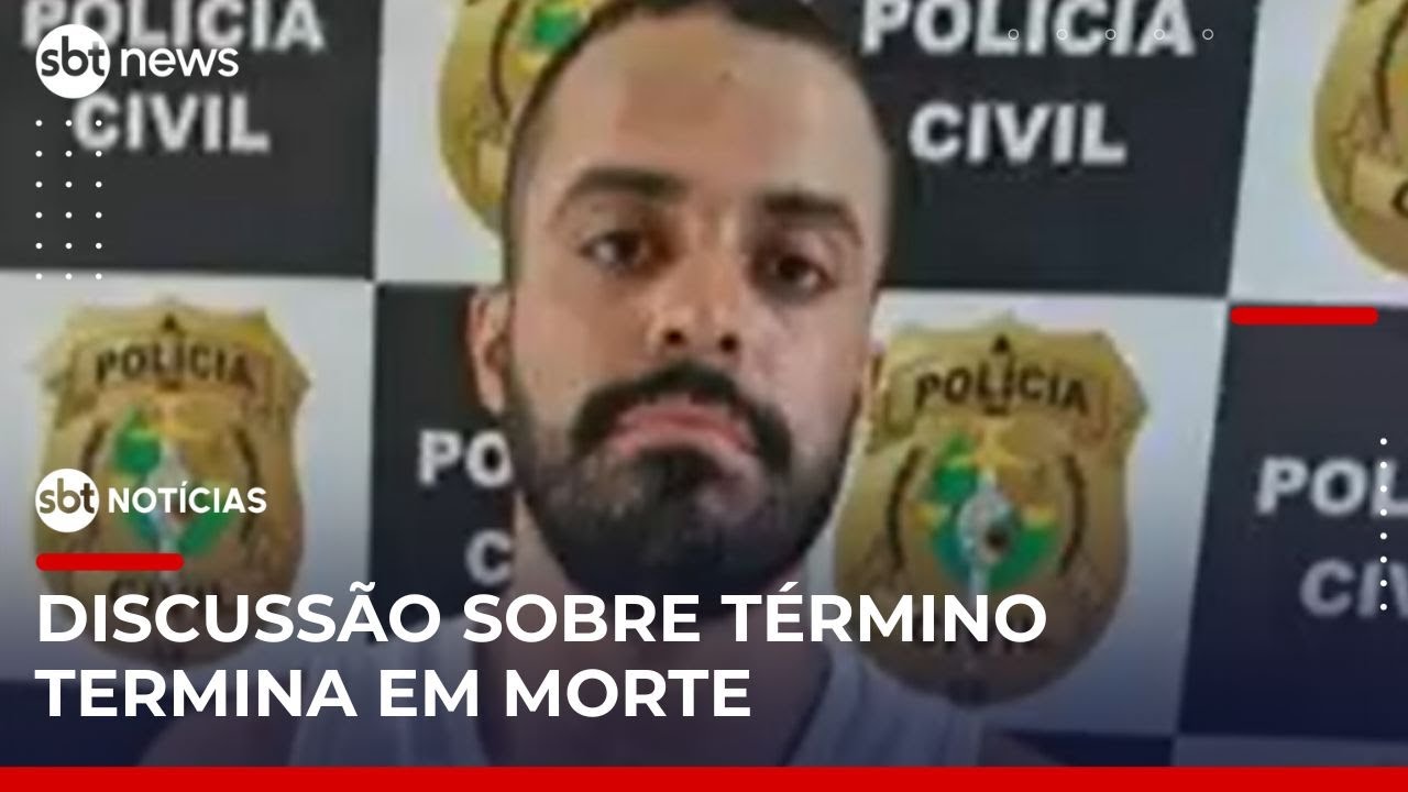 Homem é preso acusado de matar namorada a facadas | SBTNotícias