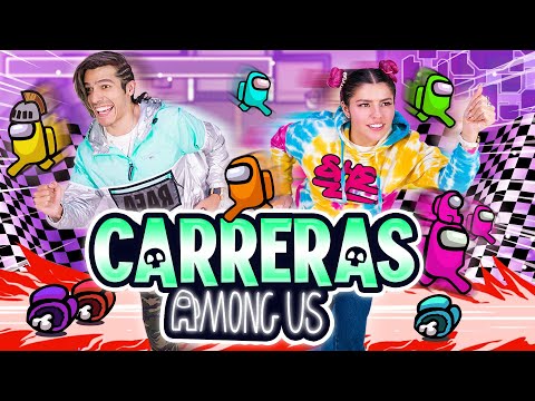 BATALLA DE CARRERAS EN AMONG US  | JUXIIS LOS POLINESIOS