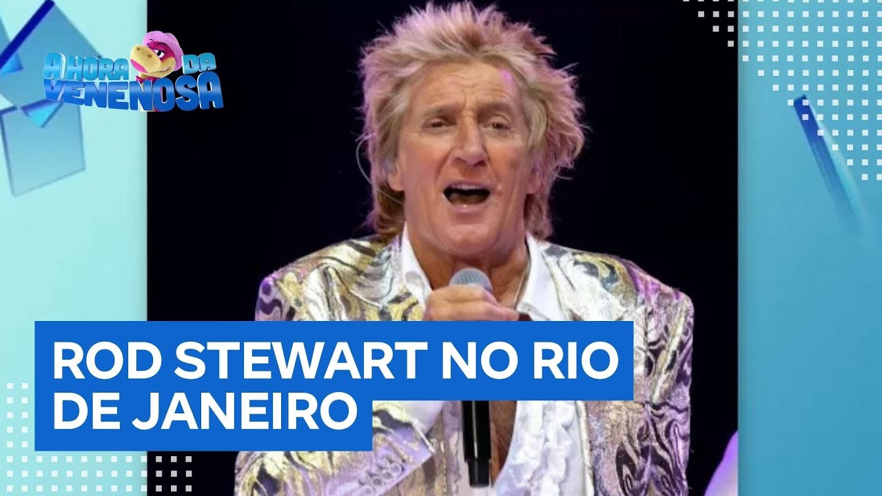 Rod Stewart janta em restaurante no RJ e leva guardanapo para casa como lembrança  TV Online Rod Stewart janta em restaurante no RJ e leva guardanapo para casa como lembrança