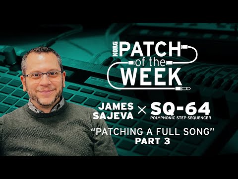 POTW 151: Patching a full song part 3: Modular Chord Stab via SQ-64 CV Out on Part C