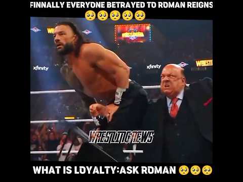 ๐ฅบ๐ฅบWTF!! whole BLOODLINE BETRYED Roman Reigns #shorts #wwe #romanreigns #bloodline #viralvideo