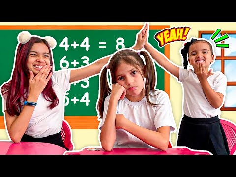 Jessica e Histórias Engraçada sobre Escola com os seus amigos (FT Julinha)