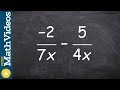 Finding Least Common Denominators