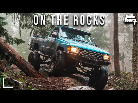 Rock Crawling Through Canada’s Rainforest | Old School Toyota 4×4