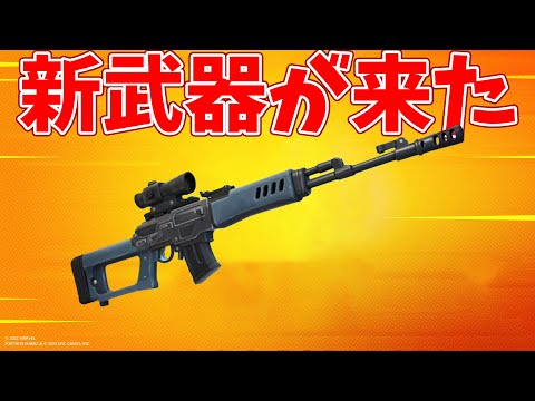 新武器のコブラDMRが神すぎる!! アプデ内容まとめ!【フォートナイト】