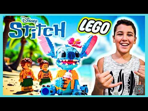 MONTEI O SUPER LEGO STITCH DISNEY