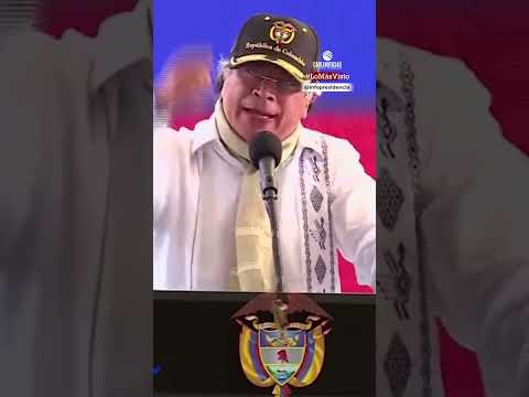 Presidente Petro dice que Miguel Uribe lo mató la mafia que vive en Europa