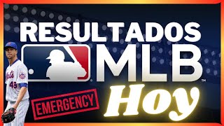 Resultados MLB (09-08-2021)