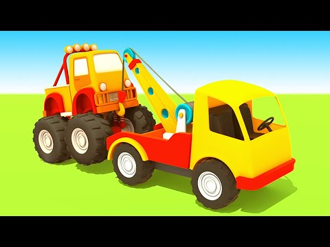 도우미 자동차들 & 아동용 자동차 게임! 소방차, 유조 트럭 & 아동용 크레인! 🚒⛽🏗️ 아기들을 위한 차량 만화