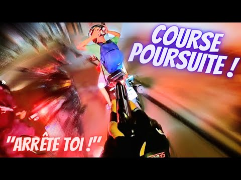 MOTARD vs POLICE ! COURSE POURSUITE EN DIRECT🚨!