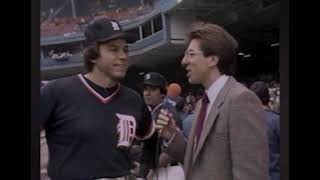 WDIV Detroit: October 1984 Game 5 World Series Pregame