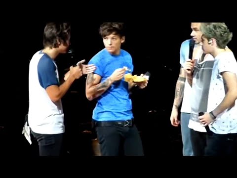 *here cutie have nacho* (or Louis sharing his nachos with Harry)
