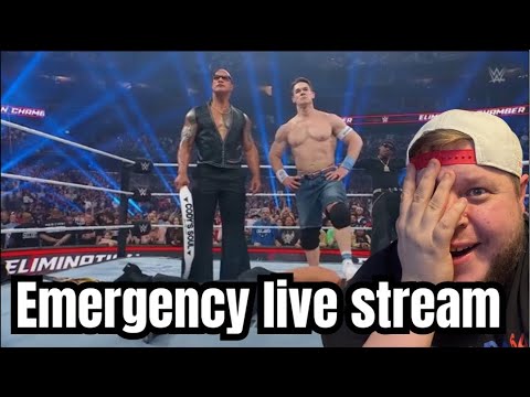 JOHN CENA HEEL TURN EMERGENCY LIVE STREAM! 🔴