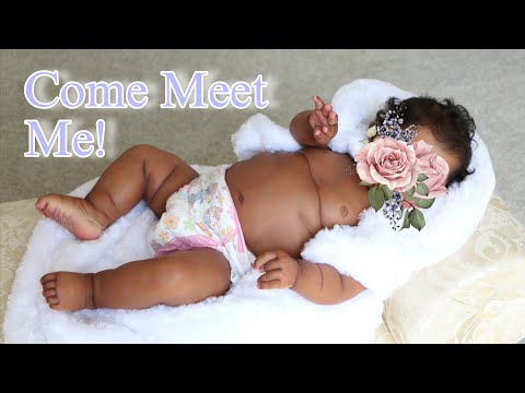 My Version of PICKLE by Nikki Johnston 💜 Revealing my latest Ethnic Reborn Doll! 😍 VERY BIG GIRL!