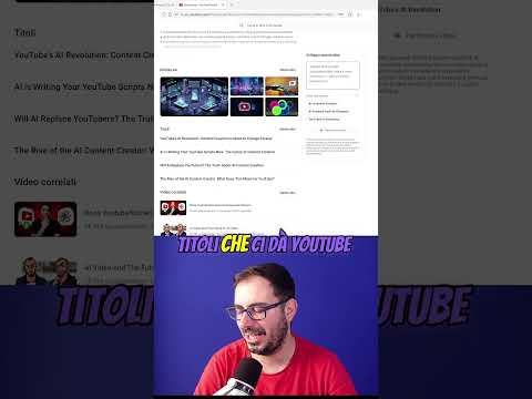YouTube ti aiuta con l'AI a trovare idee per i tuoi prossimi video