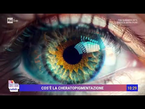 Nuove frontiere estetiche: la pigmentazione corneale - Unomattina estate 26/07/2024