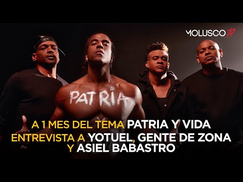 Yotuel, Gente De Zona y Asiel Babastro hablan de “PATRIA y VIDA” + educan a Molusco del tema de Cuba