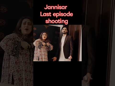 Jannisar drama behind the scene#shortsfeed #shorts #hibabukhari #danishtaimoor