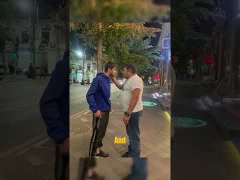 Big Man Tried to Act Tough… Bad Idea
