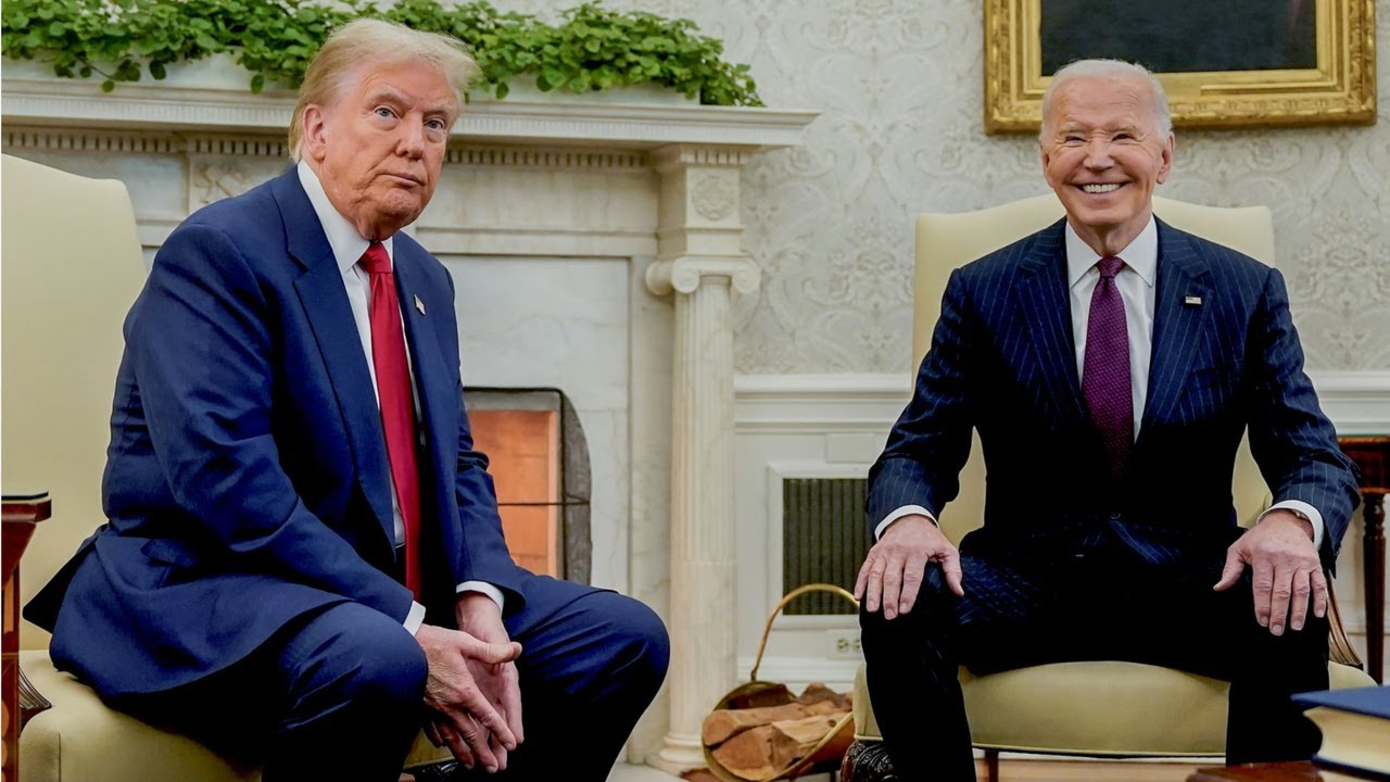 ‘Happy’ Joe Biden lights up the internet after meeting with Donald Trump