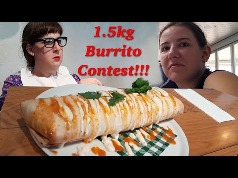 Crafty's Wrap Battle - Big Burrito Food Challenge 