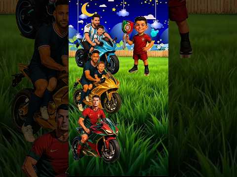 🔥 "ابن ميسي vs ابن نيمار vs ابن رونالدو – من يملك المفتاح الحقيقي للسوبر بايك؟ 🚴⚡"