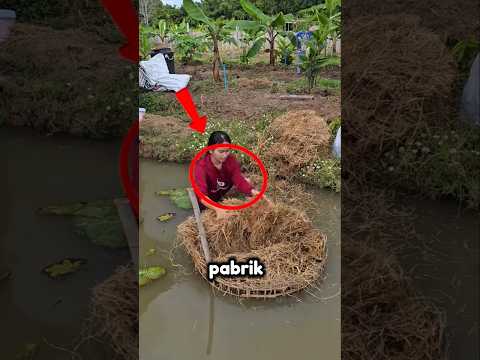 Nggak Perlu Beli Pakan Lagi, Cukup Lakukan Ini di Kolammu! 💡 #shorts