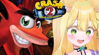 【CRASH BANDICOOT 2】weird orange guy goes woah
