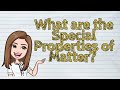Properties of Matter Assessment