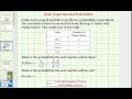 Simplifying Fractions and Probability