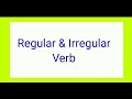 Irregular and Regular Verbs