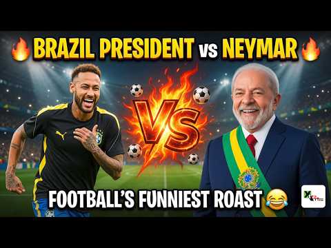 Neymar Gets Trolled By Brazil President! ‘Football’s First Work From Home Player'। FIFAWorldCup2026
