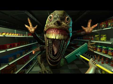 人喰いモンスターからコンビニを守るホラーゲームがヤバ過ぎた！ - ゆっくり実況 【HellMart / ヘルマート】